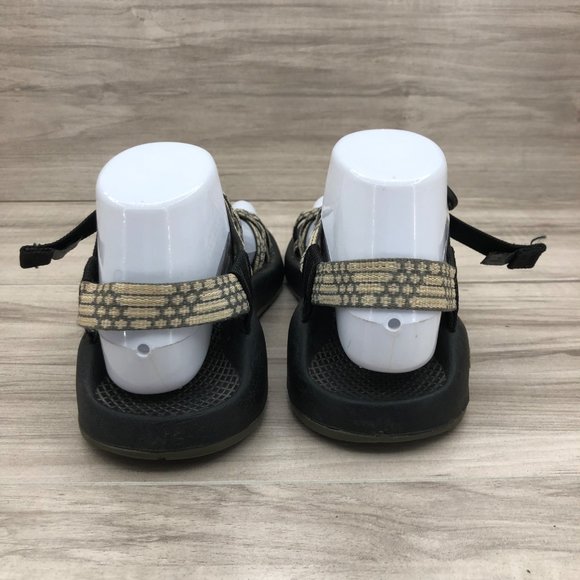 Chaco Sandals Womens 6 Zx2 Toe Strap Gray Off White Adjustable Outdoor Shoes - Picture 11 of 11